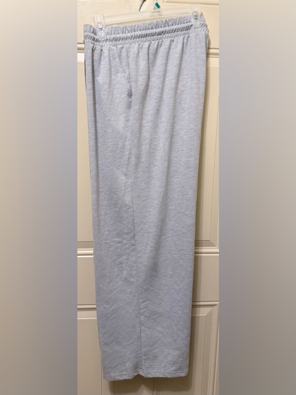 Sunbs Gray Lightweight Sweatpants Elevated Seams Elastic Waist Size 2XL